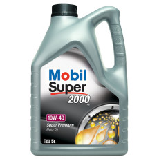 Моторна олива Mobil Super 2000 х1 10W40 5 л, 155607